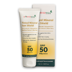 Ayurvedwale Tinted Mineral Sun Shield SPF 50 PA++++
