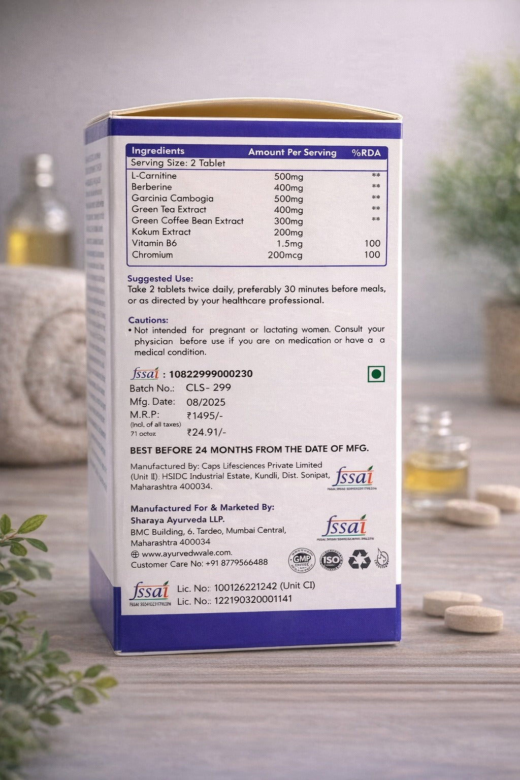 Ayurvedwale - Hybrid Fat Loss Tablets